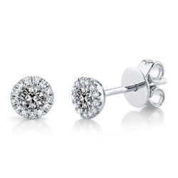 Brillant Puces d'Oreilles fait main 3,50 carats | HarryChadEnt