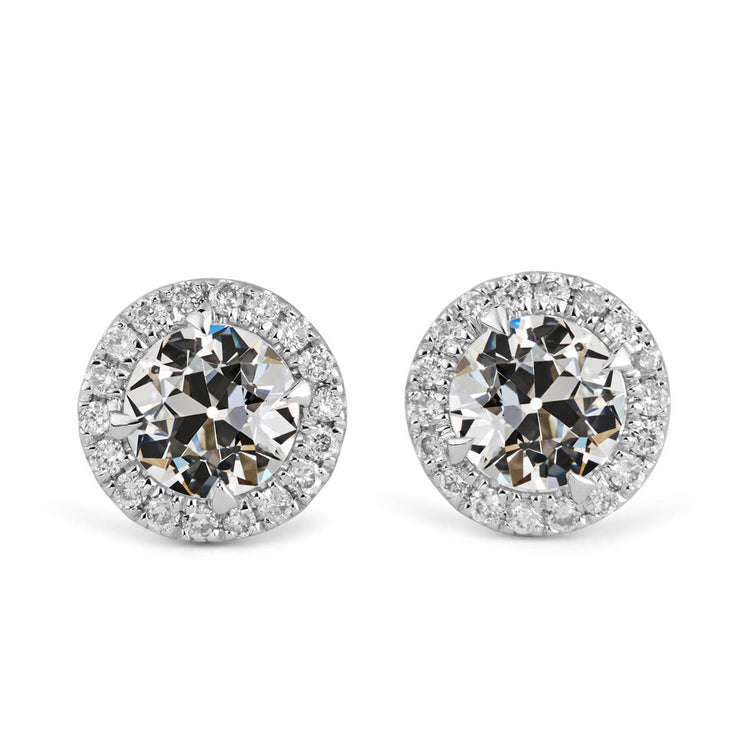 Élégant Boucles d'Oreilles 2 carats – vue principale