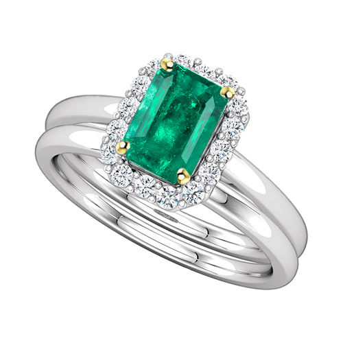 Sophistiqué Bague de Fiançailles 2 carats – vue principale
