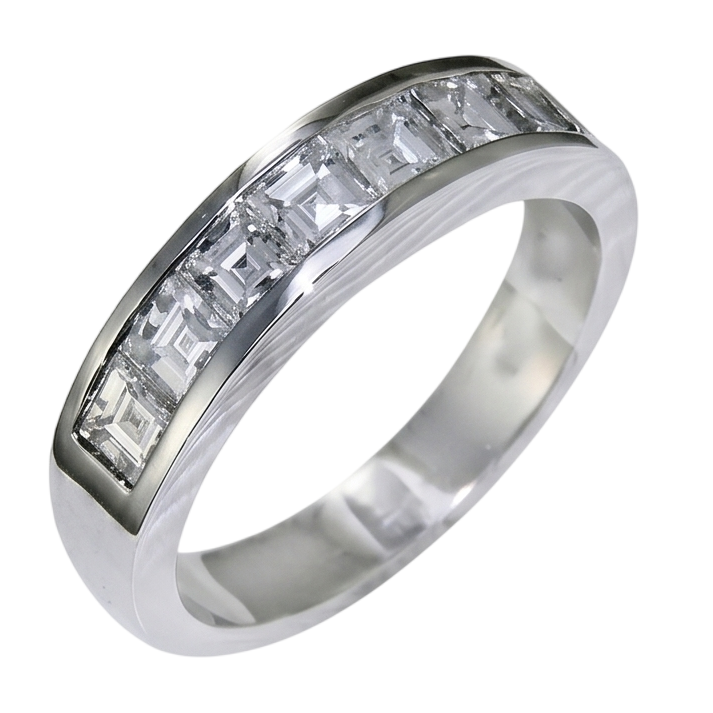 Haut de gamme Certifié IGI Diamant Fin Bague Homme – 3,50 carats