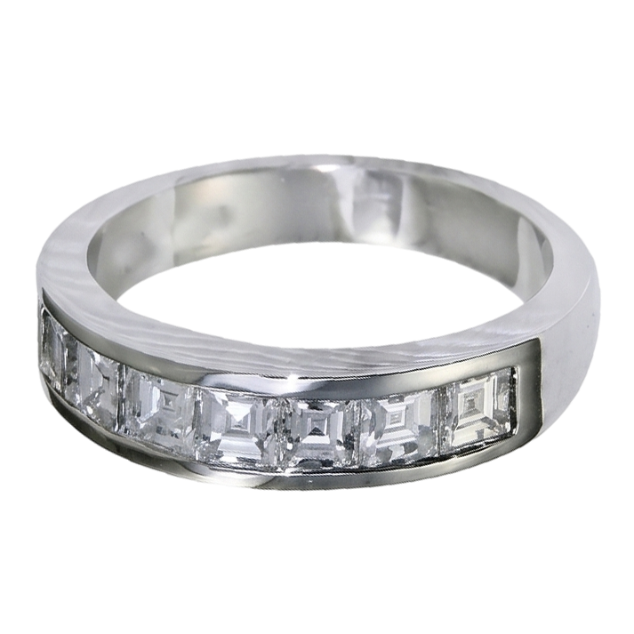 Haut de gamme Certifié IGI Diamant Fin Bague Homme – 3,50 carats