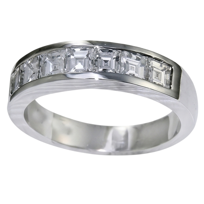 Haut de gamme Certifié IGI Diamant Fin Bague Homme – 3,50 carats