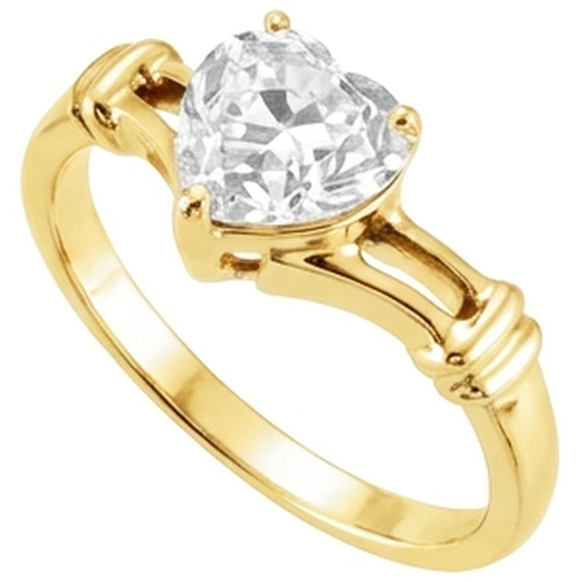 Haut de gamme Diamant Fin Solitaire de Fiançailles 4,50 carats – vue de face