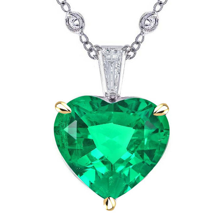 Brillant Pendentif Pierre Précieuse 8,50 carats – vue principale