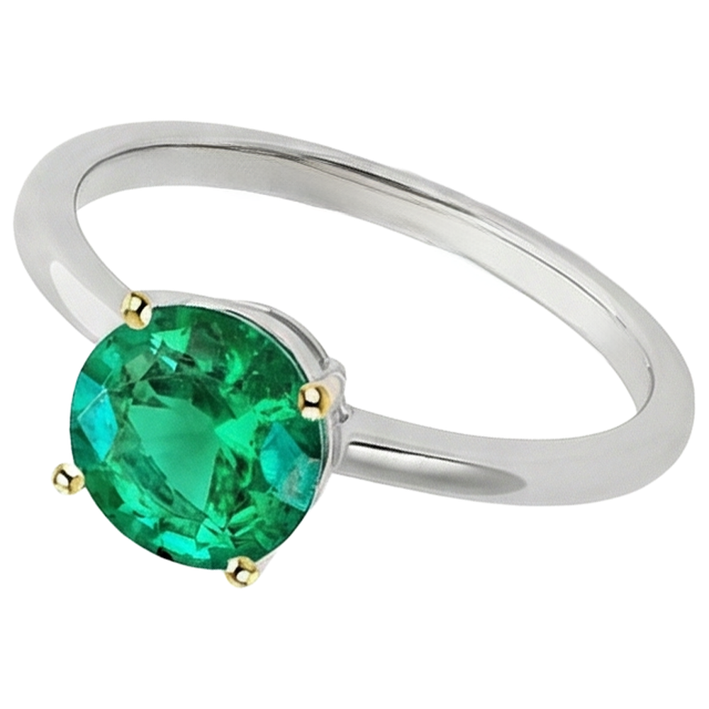 Élégant Bague Pierre Précieuse 3 carats – vue de côté