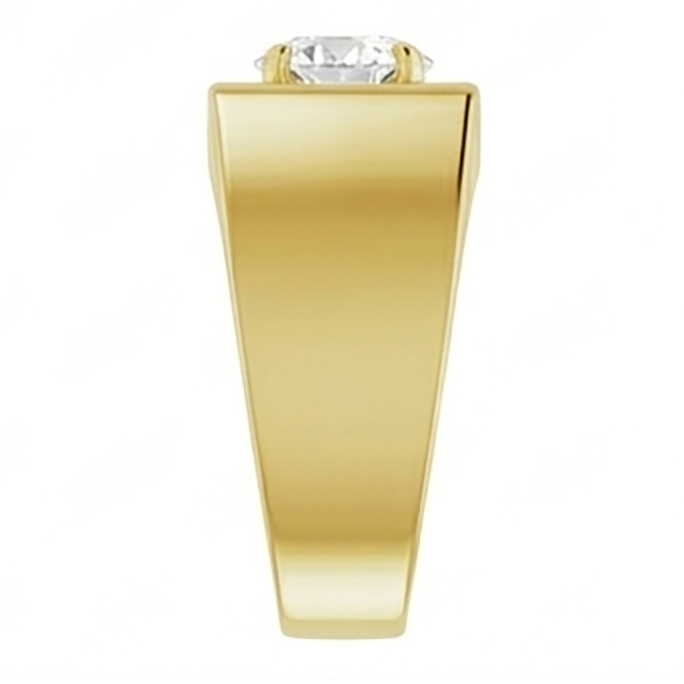 Homme Diamant Bague Masculine – Coussin Antique 1,50 carats 10K