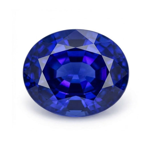 Élégant Loose Sapphires Natural 7 carats – vue de face