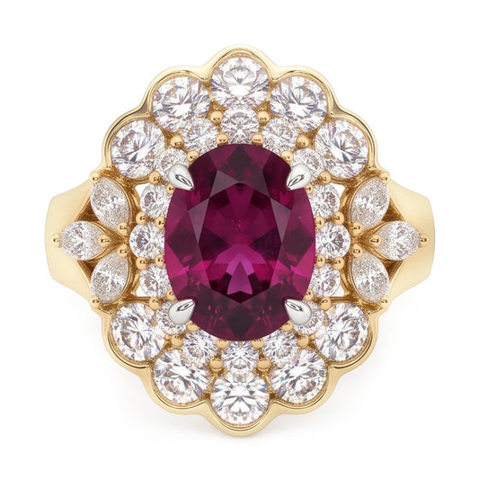 Intemporel Pureté VVS Tourmaline Bague Pierre Précieuse – 6,00