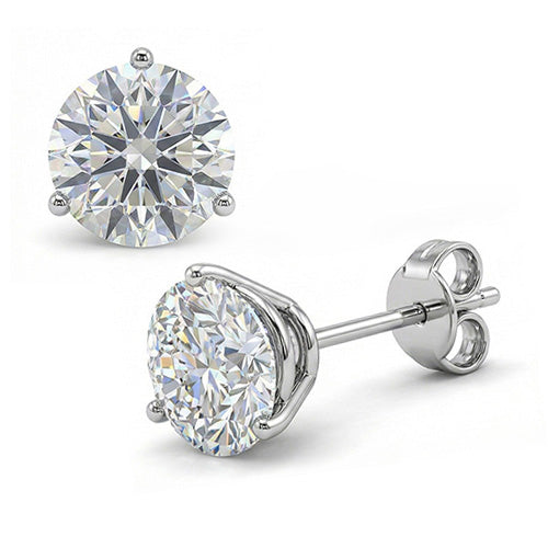 Brillant Puces d'Oreilles – vue de face