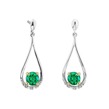 Brillant Gemstone Earring 1 carats – vue principale