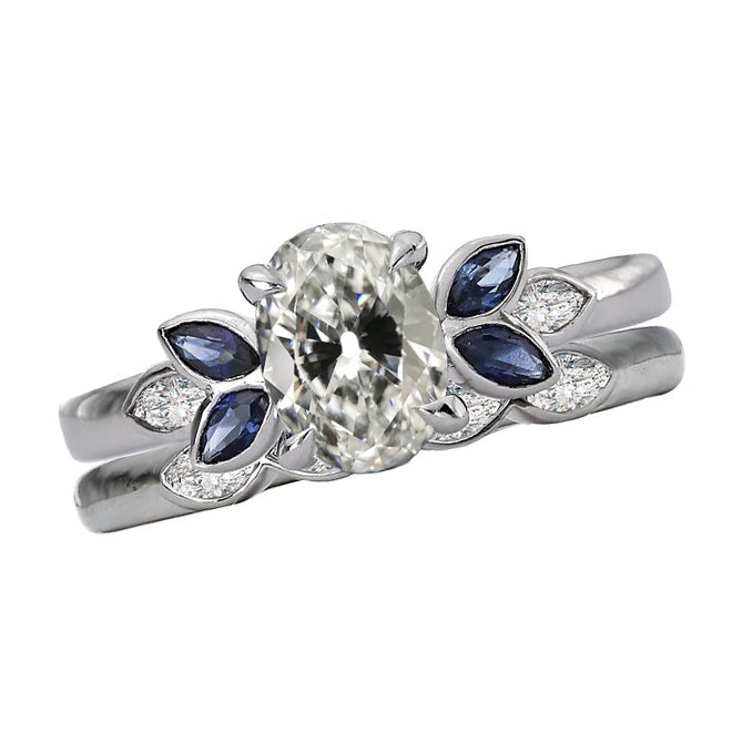 Brillant Bague de Fiançailles 2,50 carats Or Blanc 14 Carats – vue principale