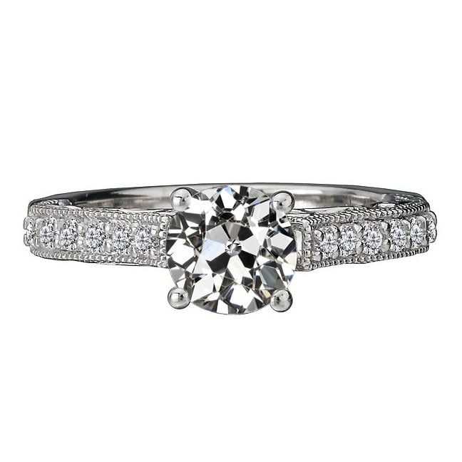 Brillant Anniversary Ring 3-carats Or Blanc 14 Carats – vue principale