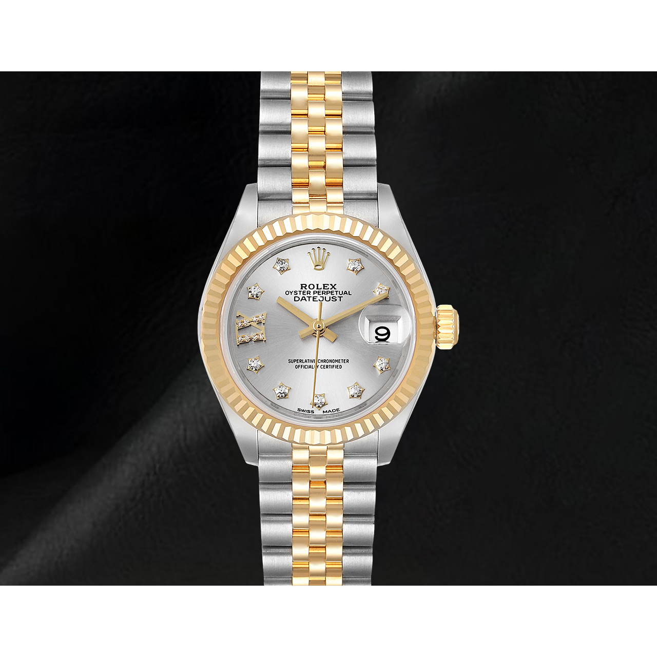 Montre Rolex Lady-Datejust 28 mm Bicolore Bracelet Jubilé 279173