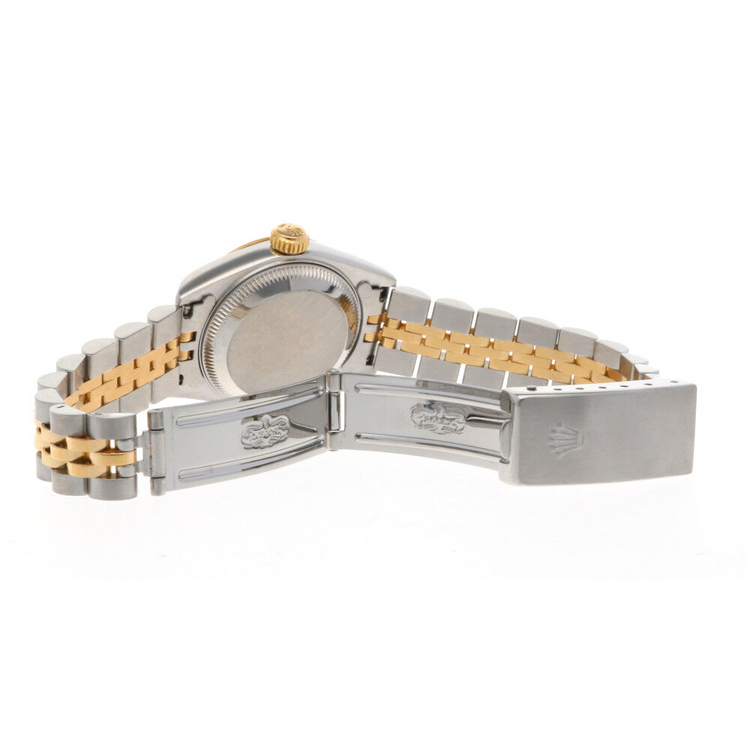 Diamant Taille Ronde Rolex en Gold – vue de dessus