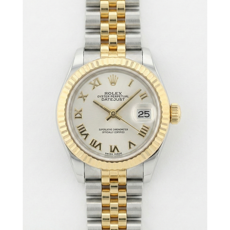 De luxe Rolex carats – vue de côté