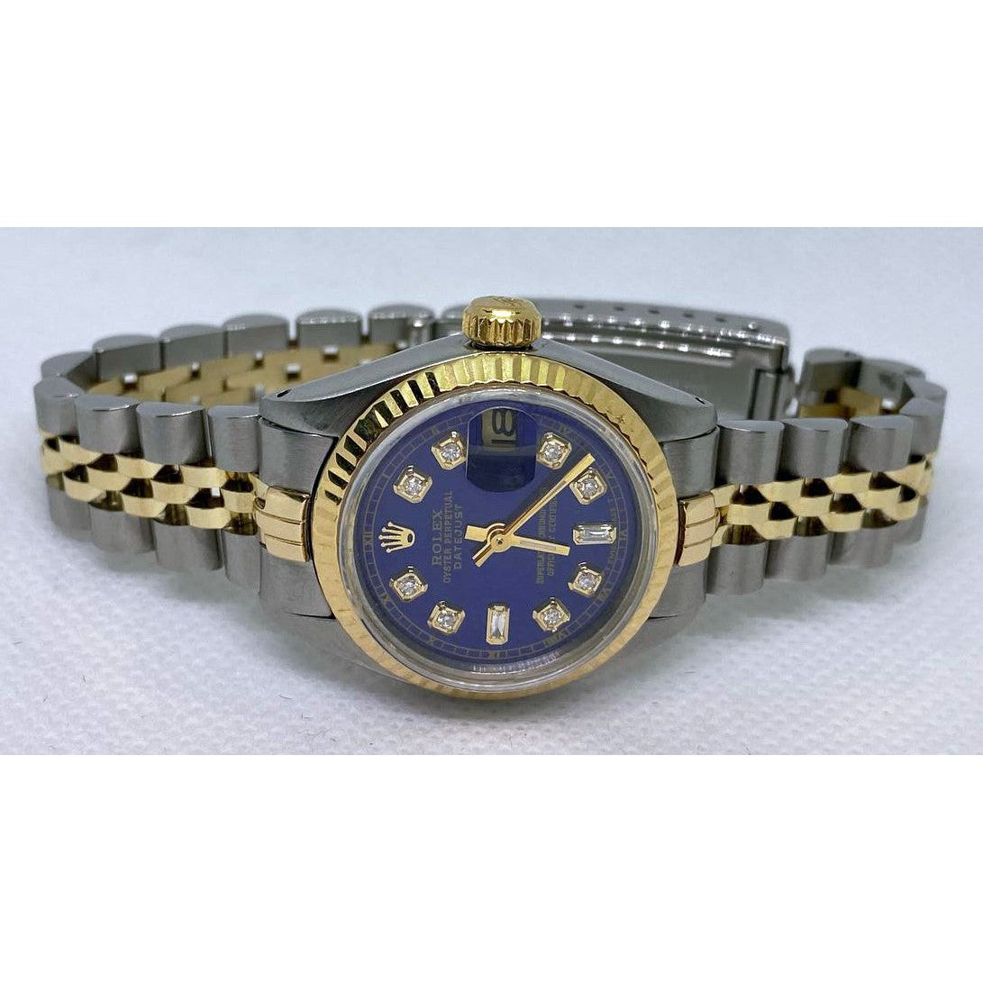 Diamant Fin Rolex carats Gold – vue de côté