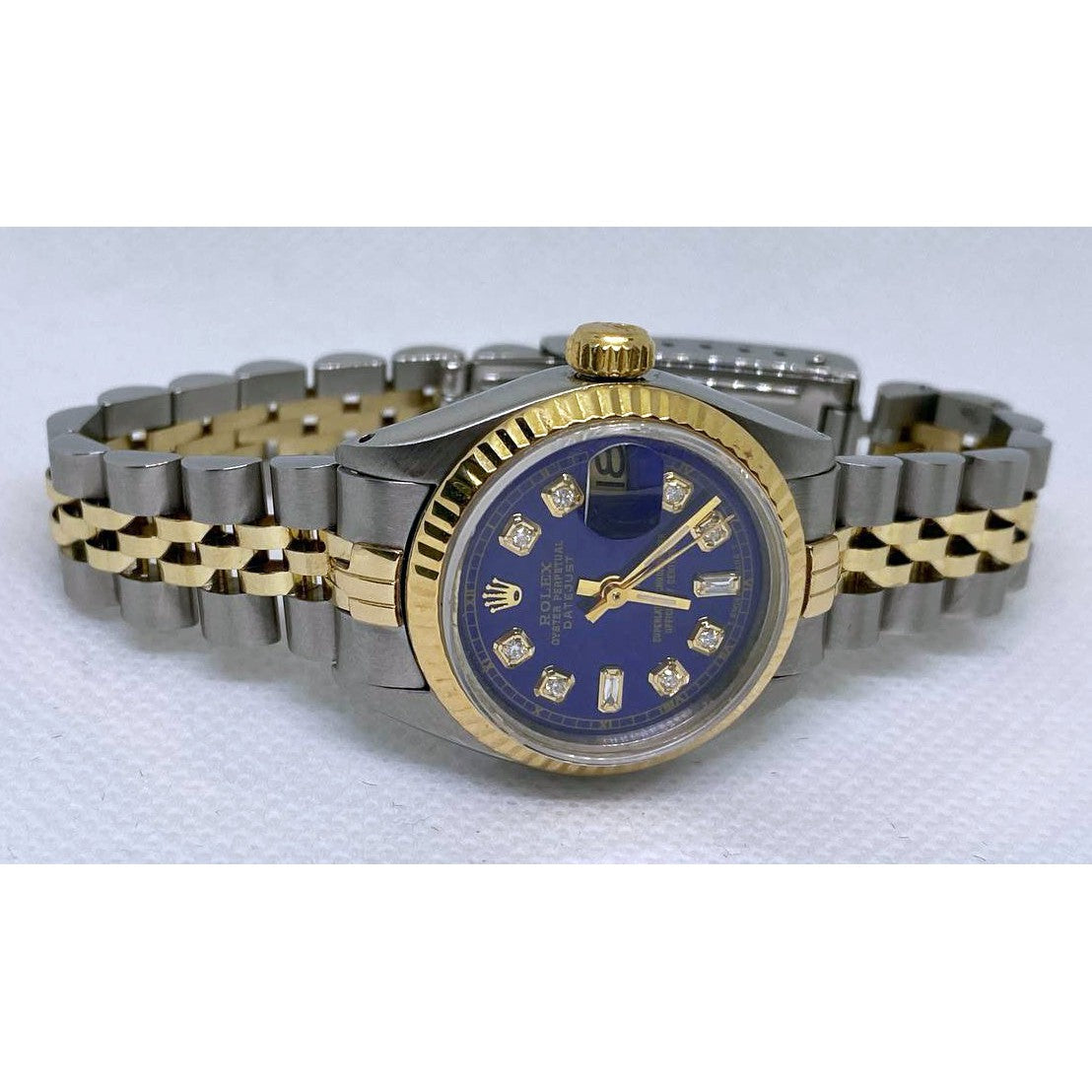 Diamant Fin Rolex en Gold – vue d'angle