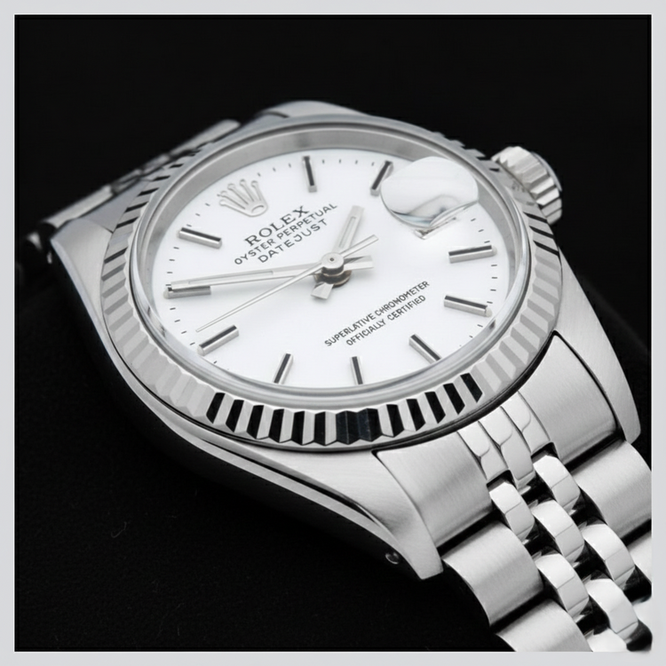Intemporel Rolex carats – vue de côté