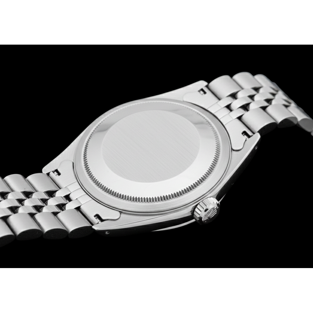 Rolex Stainless Steel avec Perle – vue d'angle