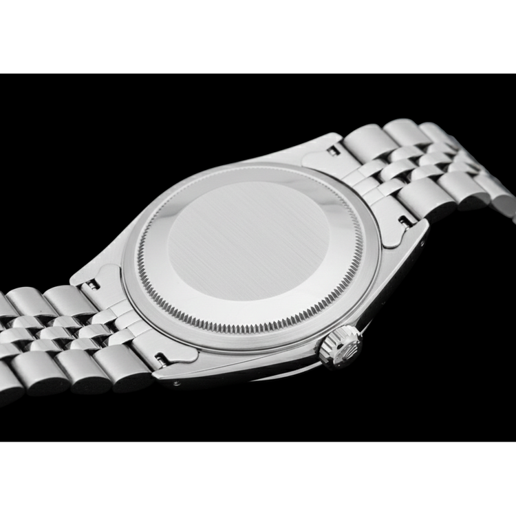 Rolex Stainless Steel avec Perle – vue d'angle
