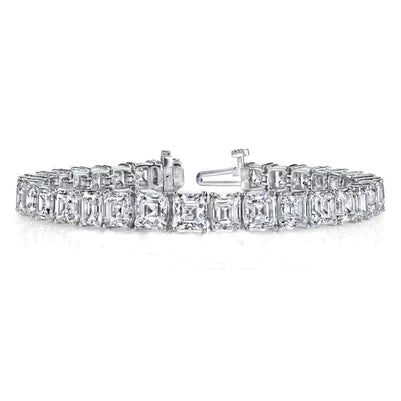 Le Bracelet Le Plus Cher Avec Des Véritable Diamants Asscher