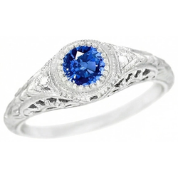 Bague Diamant Naturel 1.25 Carats
