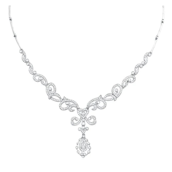 Like La Belle Epoque Jewelry Collier Femme Réel Diamant Taille Brillant 8 Ct