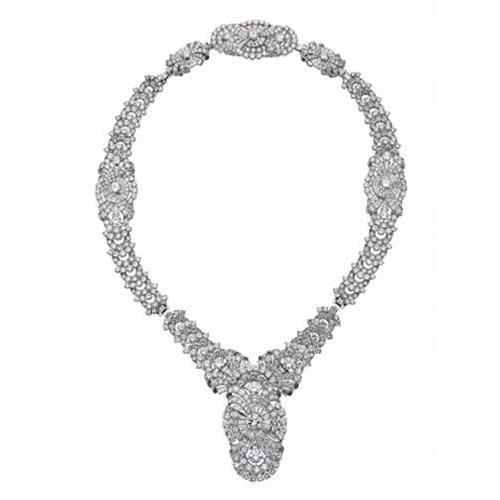 Like La Belle Epoque Jewelry Sparkling 110 Ct Petit Collier De Véritable Diamants