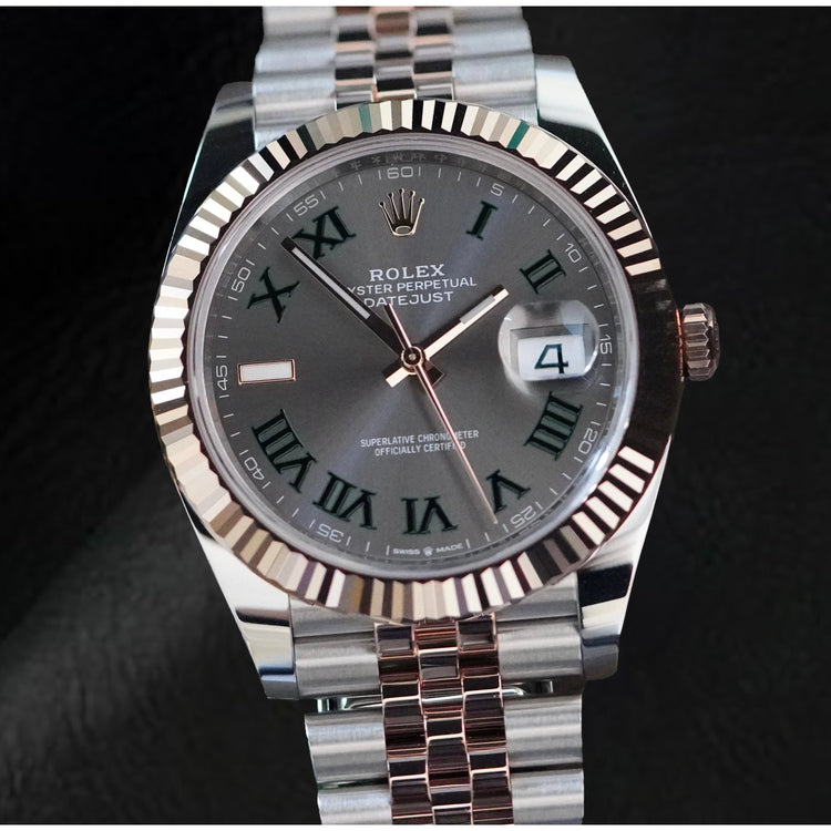 Pierre Précieuse Taille Rose Joaillerie Fine en Or 18K Bicolore – vue de face