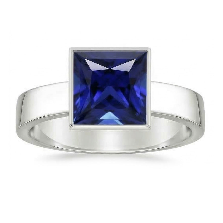 naturel diamant 5carats bague vue de dessus