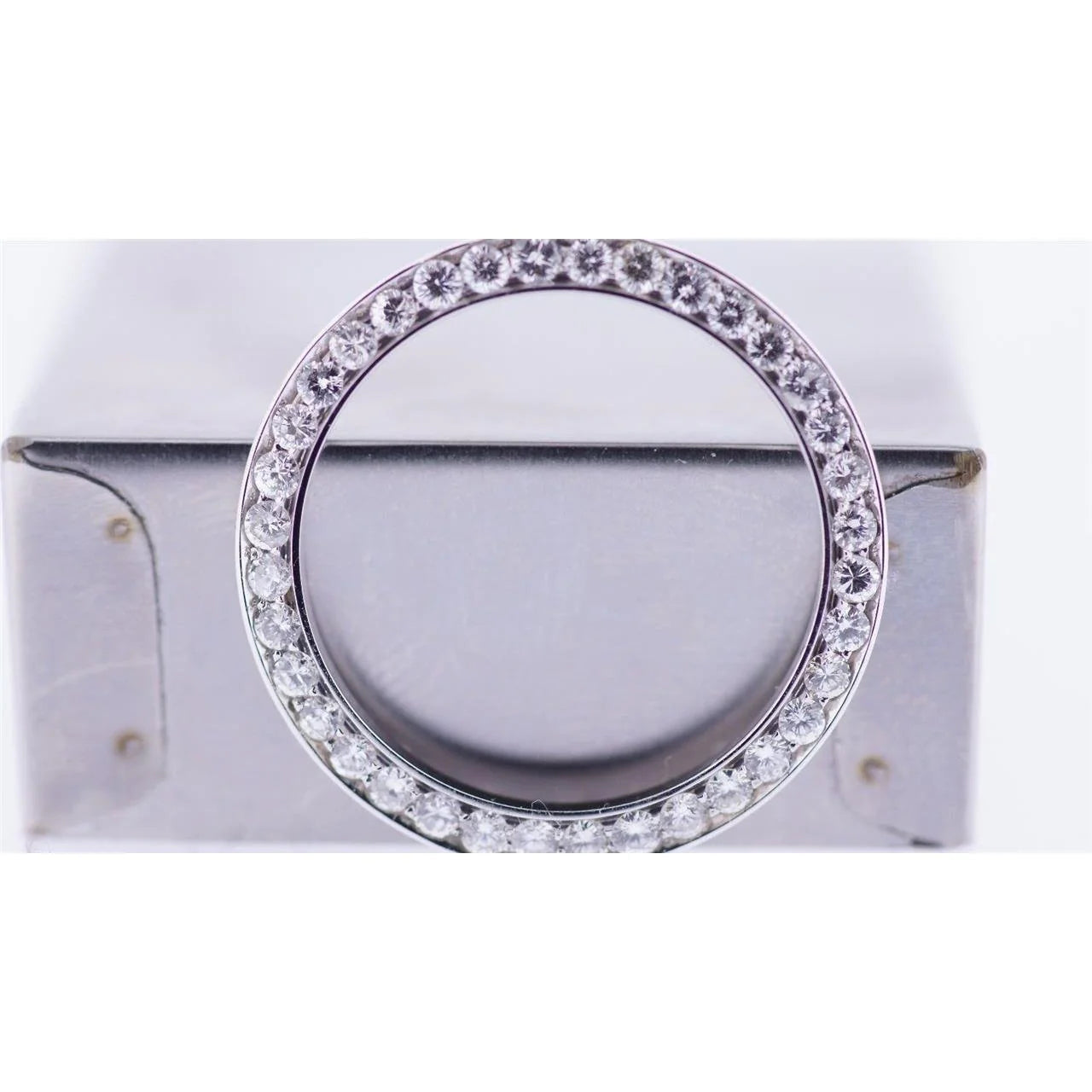 Lunette en Réel diamant personnalisée de 1,75 carats pour s'adapter à Rolex Datejust et Date Tous les modèles de montres