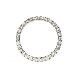 Lunette en Réel diamant personnalisée de 4,75 carats pour s'adapter à la montre Rolex Datejust 36 mm Ss