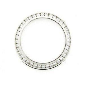Lunette en Réel diamant ronde personnalisée de 1,75 ct pour s'adapter à tous les modèles Rolex Datewatch