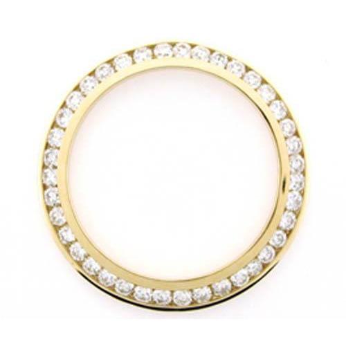 Lunette en Véritable diamant personnalisée de 2 carats pour s'adapter à tous les modèles de montres Rolex Datejust 31 mm