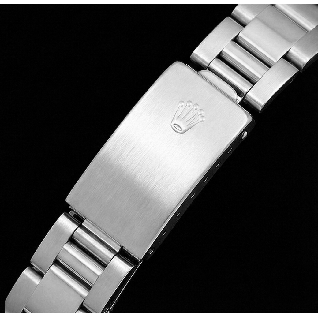 Lunette Diamant Personnalisée Rolex Taille moyenne Sans date 31 mm Montre acier inoxydable