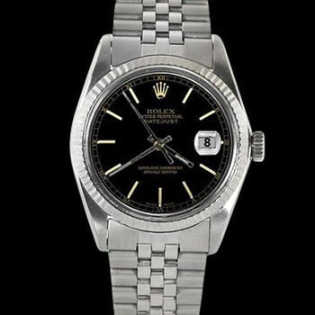 Lunette cannelée Rolex Gents Datejust 