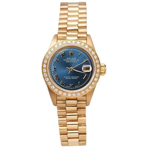 Rolex or jaune président still montre Datejust
