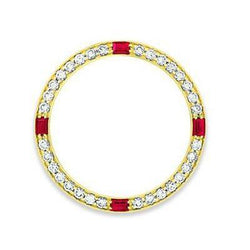 Lunette en diamant personnalisée de 3,50 carats et 31 mm pour Rolex Datejust ou tous les modèles de montres