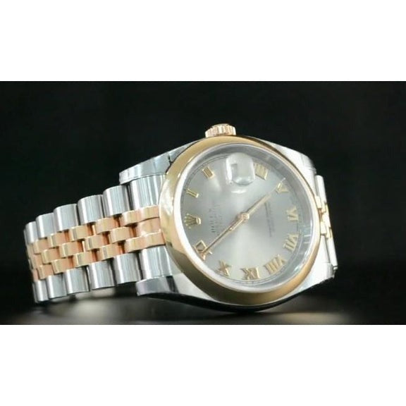 Lunette lisse Rolex Datejust Ii Montre Jubilee Bracelet 