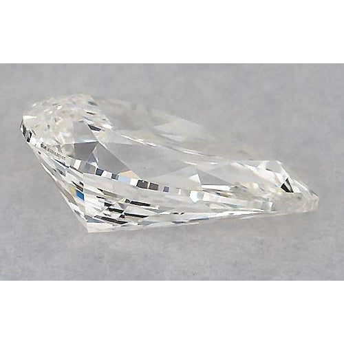 Diamant poire de 5,5 carats, non serti, couleur F, pureté VVS1, très bonne taille