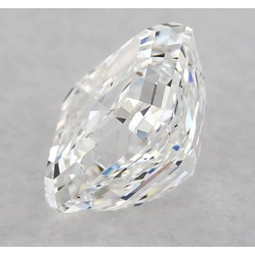 Diamant Asscher 4 carats, non serti, couleur F, pureté VS1, très bonne taille