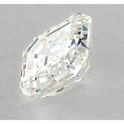 Diamant Asscher 3,75 carats, non serti, couleur F, pureté VS1, très bonne taille