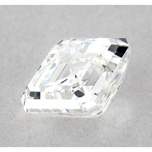 Diamant Asscher 3 carats, non serti, couleur F, pureté VS1, très bonne taille