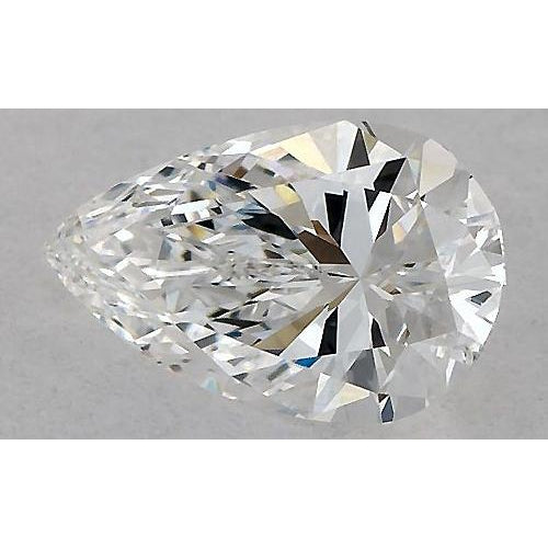 Goutte Diamant Fin bague en Gold – vue de face