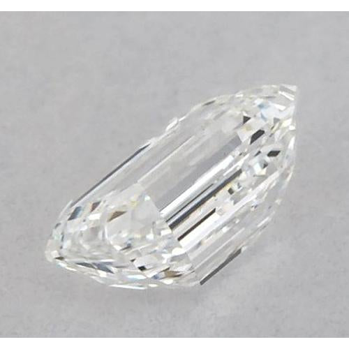 Diamant émeraude 1 carat, taille EVVS1, très bonne qualité