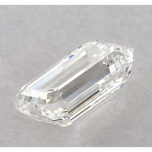 Diamant émeraude 2 carats, taille F, pureté VVS1, très bonne taille