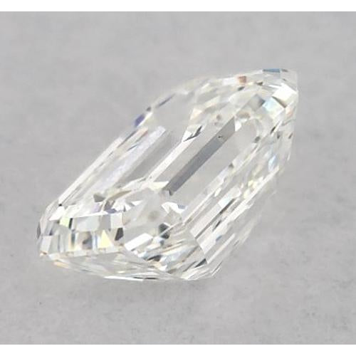 Brillant Taille Émeraude Diamant Extrait Loose en Gold – vue de côté