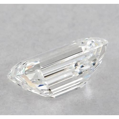 Diamant émeraude 6 carats, non serti, couleur F, pureté VVS2, très bonne taille