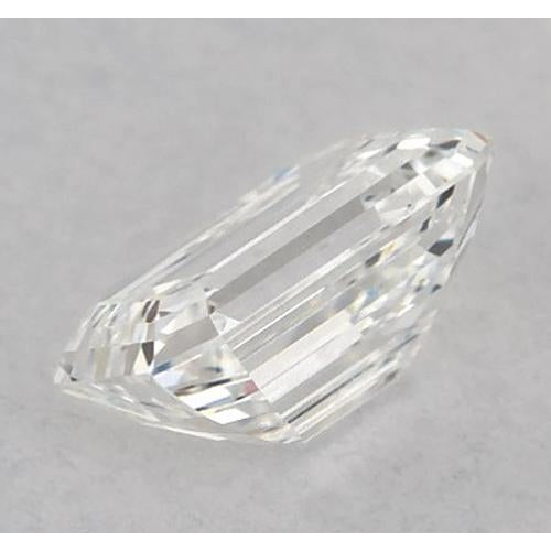 Diamant émeraude 3 carats, taille VVS1, taille très bonne