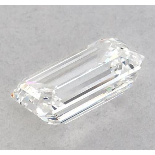 Diamant émeraude de 3,75 carats, non serti, couleur F, pureté VS1, très bonne taille